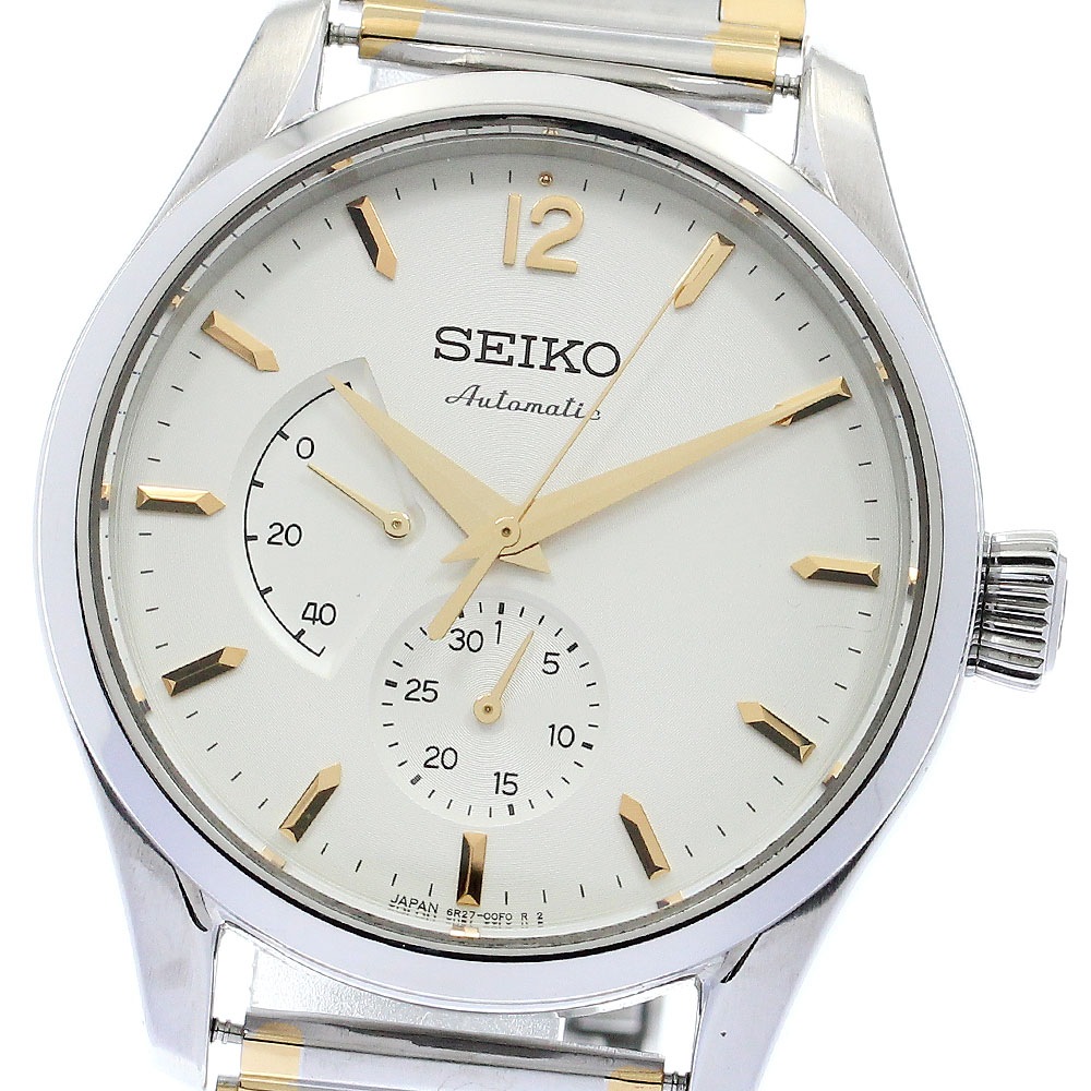 セイコー SEIKO SARW027/6R27-00K0 プレザージュ 創業135周年 限定1956本 自動巻き メンズ _877223【中古】