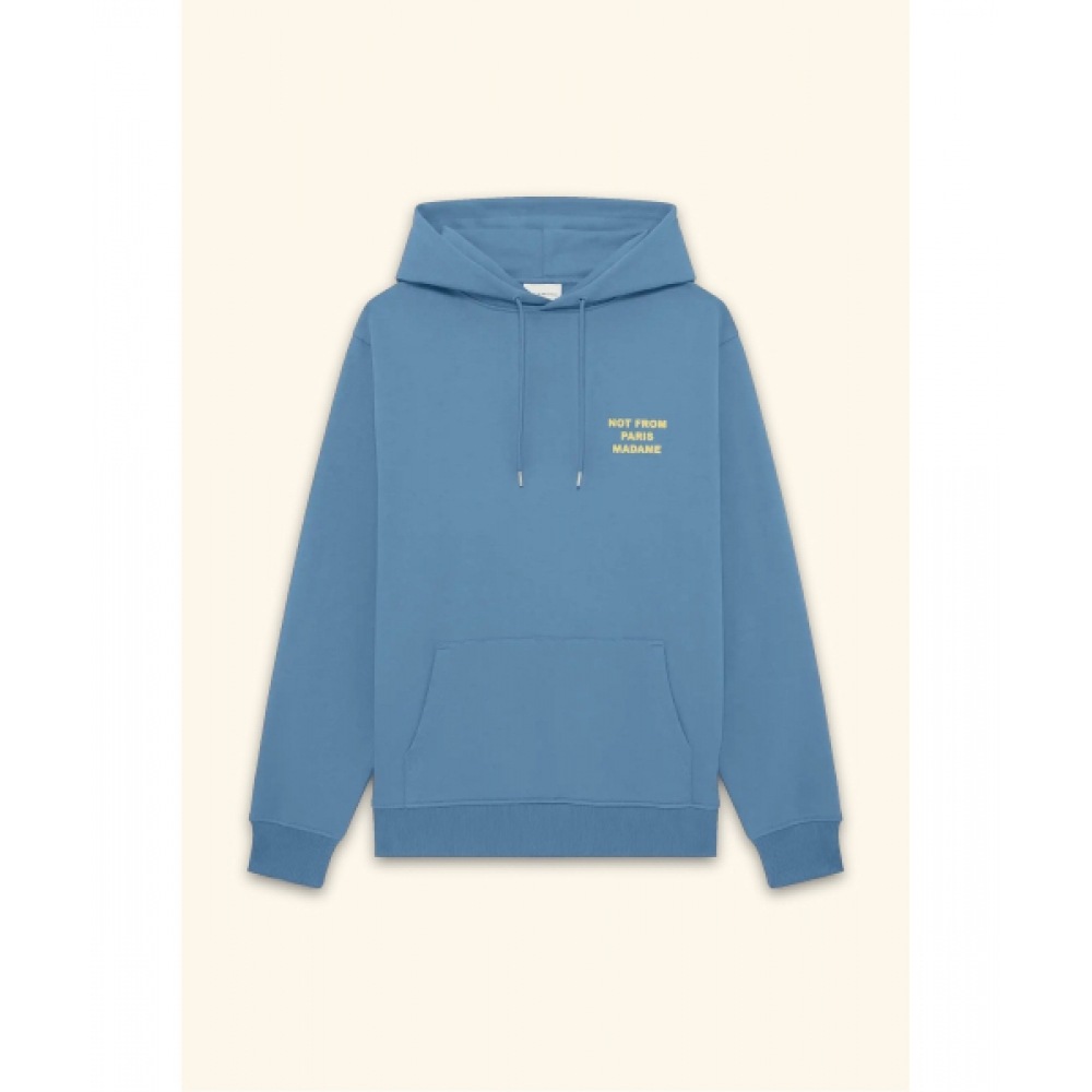 DROLE DE MONSIEUR スローガングラフィックフーディールフーディー D0THM26206BUM