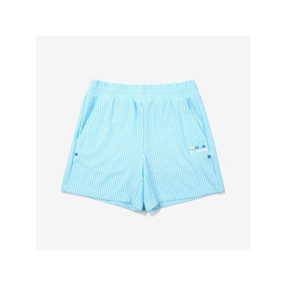 [FILA KIDS] シーサッカー 5部ショーツ (FK2TRF2A01X_MIT) Q0ZFK2TRF2A01XMIT