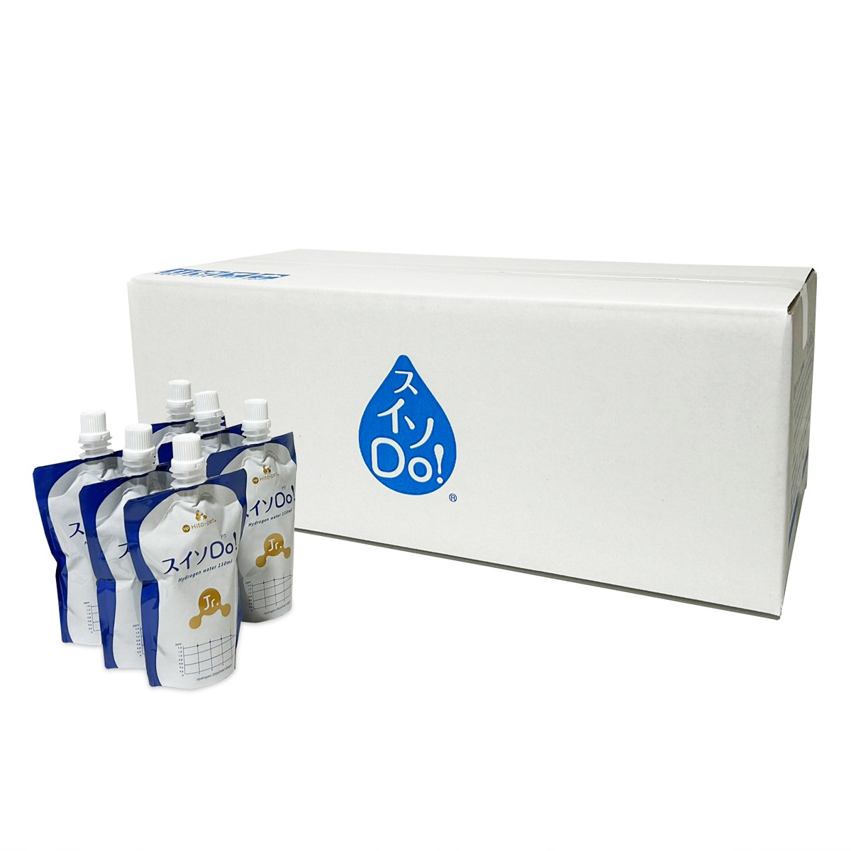 下部尿路の健康維持 ペット用に！【 スイソDo！ジュニア110ml 80本×2箱(計160本)】 水素水 人間ペット共用 高濃度水素水 hydrogen water