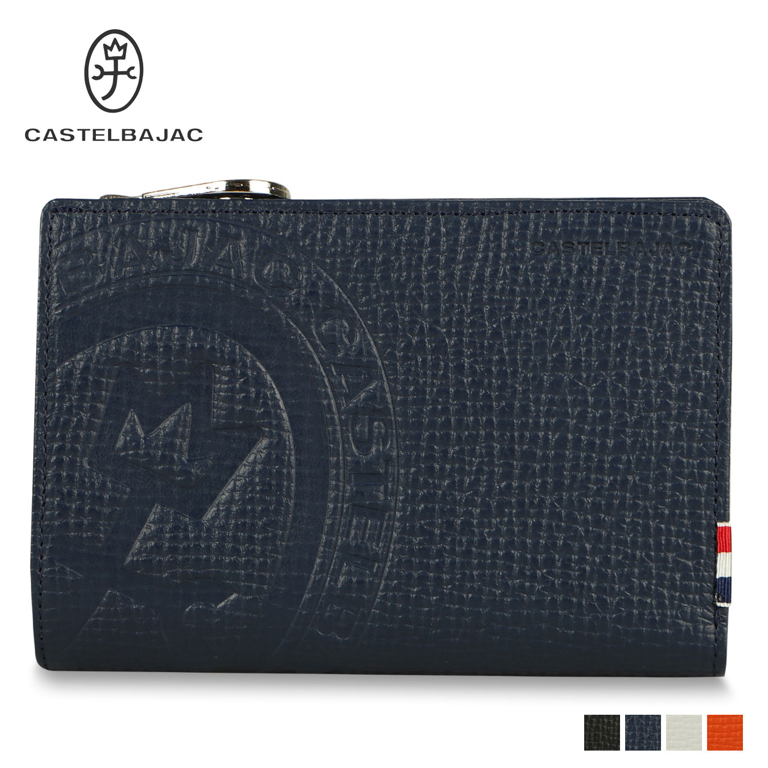 財布 二つ折り ピッコロ メンズ レディース 本革 L字ファスナー 22615