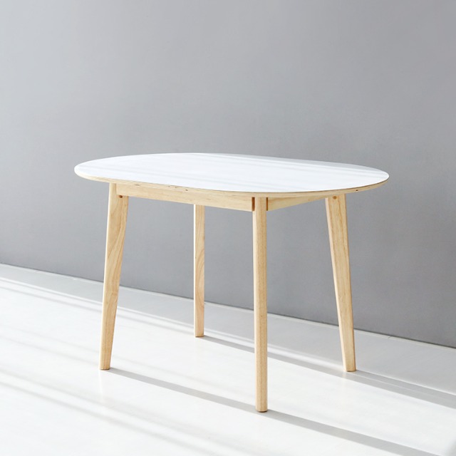 RAMIRA ダイニングテーブル 楕円 HPLコーティング 12080 2人用 幅120奥行80高さ74cm 20,520円