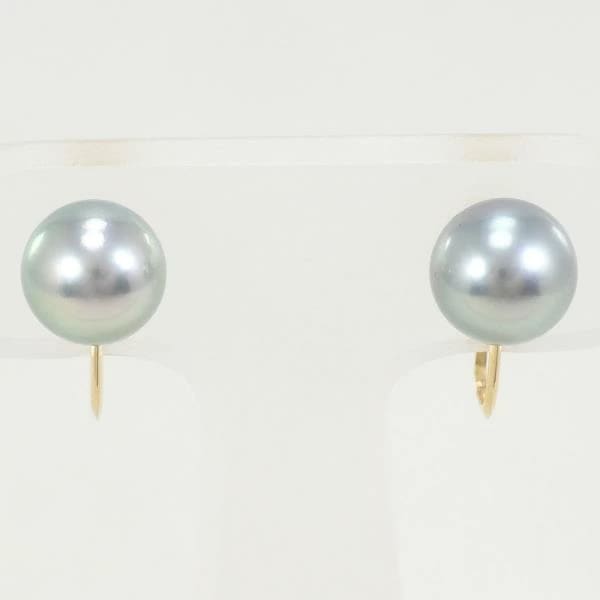 K18 18金 YG イエローゴールド イヤリング パール 総重量約2.5g ジュエリー 中古