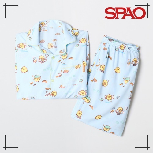 SPAO公式 リラックマ 長袖パジャマ (LIGHT BLUE)