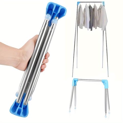 Shigure 洗濯物干し 室内物干し 折りたたみ式 組み立て不要 コンパクト 収納便利 伸縮タイプ 布団干し タオ 4,826円