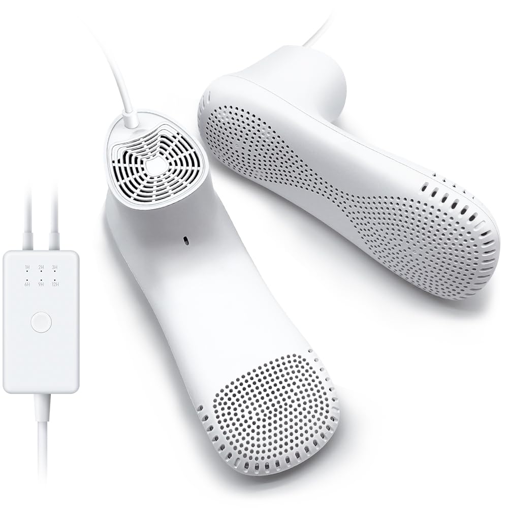 靴乾燥機 くつ乾燥機 シューズ乾燥機 ファン付き 静音 タイマー機能 PSE認証済み スニーカー 革靴 長靴 ブーツ 汗まみれの足 梅雨対策 防臭 除湿 日本語取扱説明書付