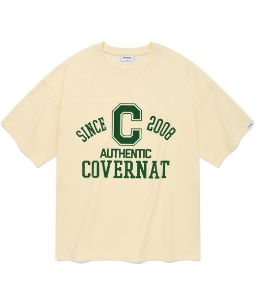 カバーナット C ロゴアーチ T シャツクリーム 4,857円