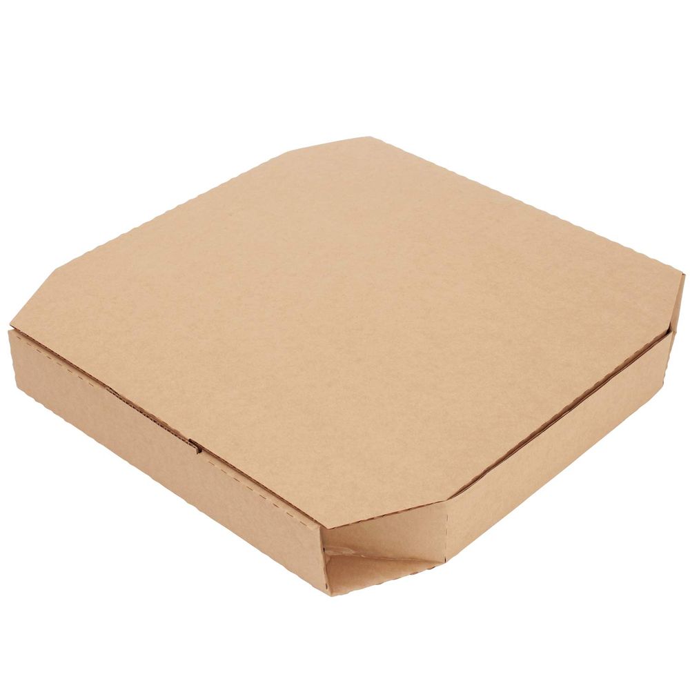 （まとめ買い）シモジマ HEIKO 食品容器 ネオクラフト ピザボックス L 10枚 335x335x高50mm 004248005 [x3セット]