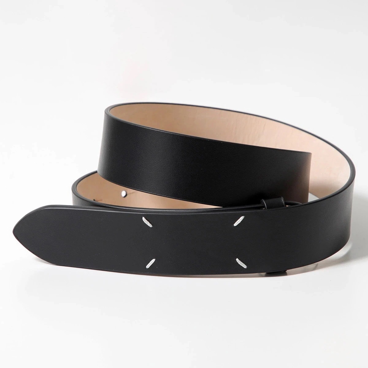 MAISON MARGIELA メゾンマルジェラ ベルト SA1TP0015 P8222 レディース レザー 4ステッチ T8013 SA1TP0015P822