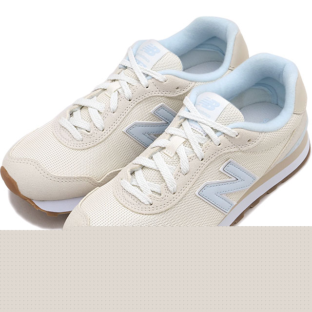 スニーカー WL515 [WL515SBL] レディース ランニングシューズ Bワイズ サステナブル OFF-WHITE/BLUE 正規取扱店