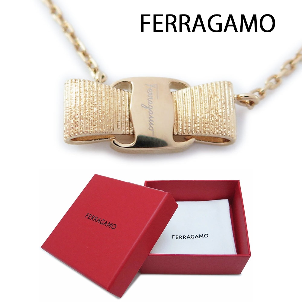 ネックレス レディース 760547 998985 ペンダント アクセサリー ヴァラ・リボン ゴールド 2024年秋冬新作