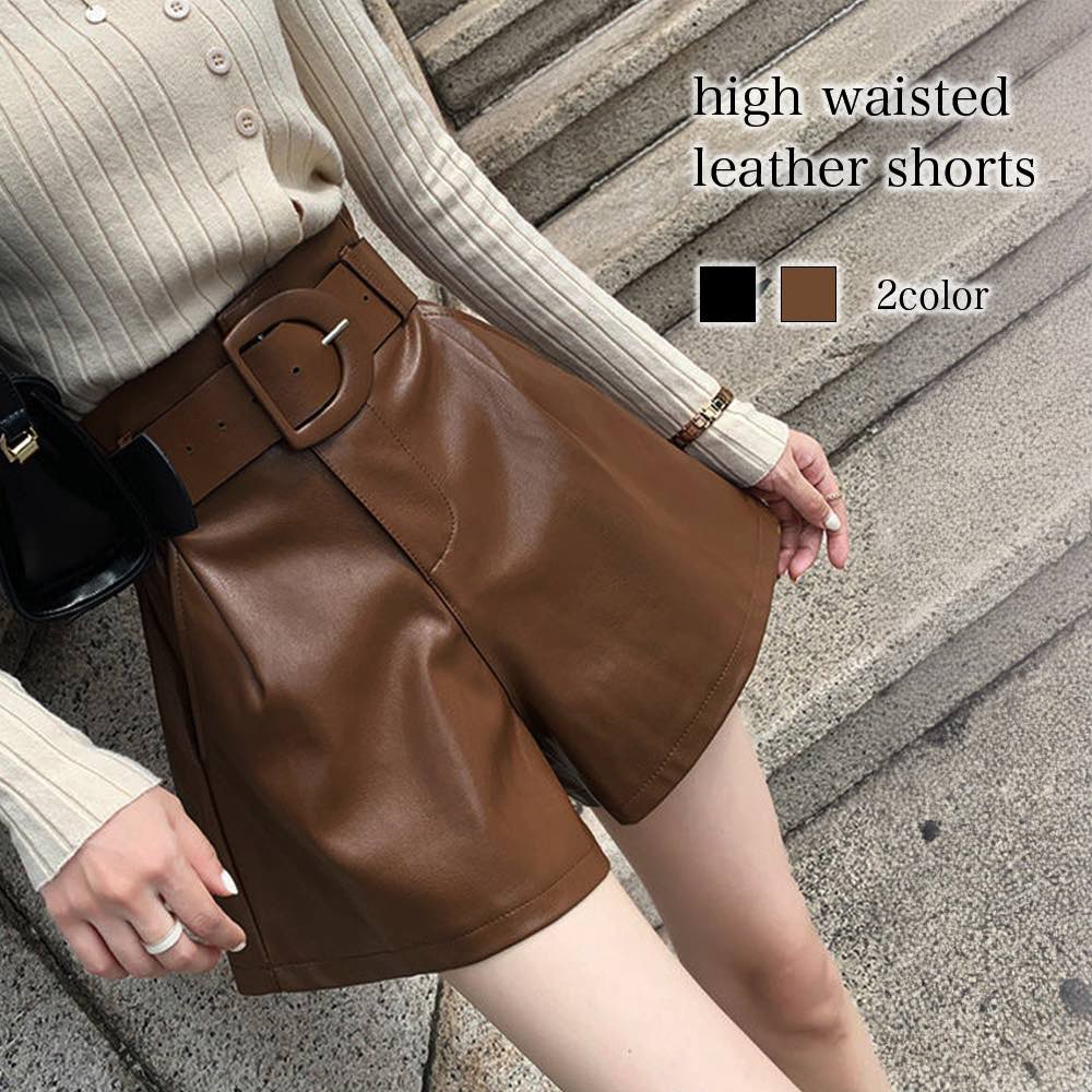ショートパンツ レディース ハイウエストレザーショートパンツ 花柄 ホットパンツ キルティング ミニ ランニング 水着 あったか 30代 スポーツ 秋 黒 テニスウェア コーデ 40代 ファッション