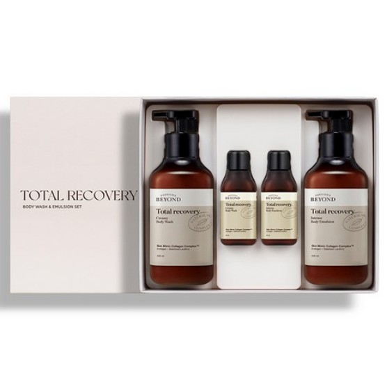 トータルリカバリー ボディウォッシュ & ボディエマルジョン セット (鎮静/弾力/保湿/栄養供給/活力/しわ防止) 5,419円