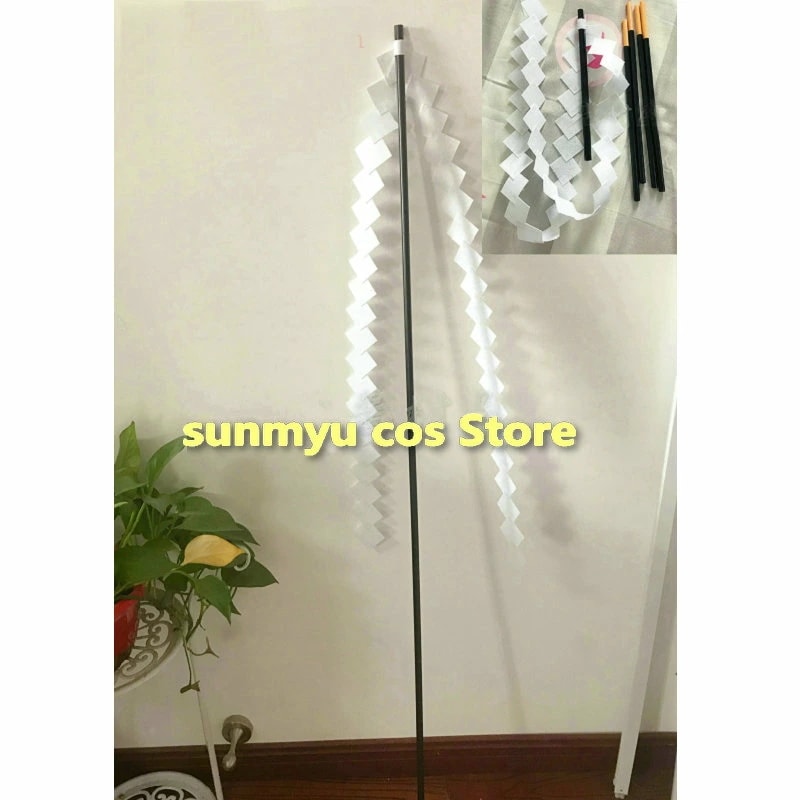 東方Project 博麗霊夢 お祓い棒 杖 長さ約125~200センチ コスプレ道具 小物