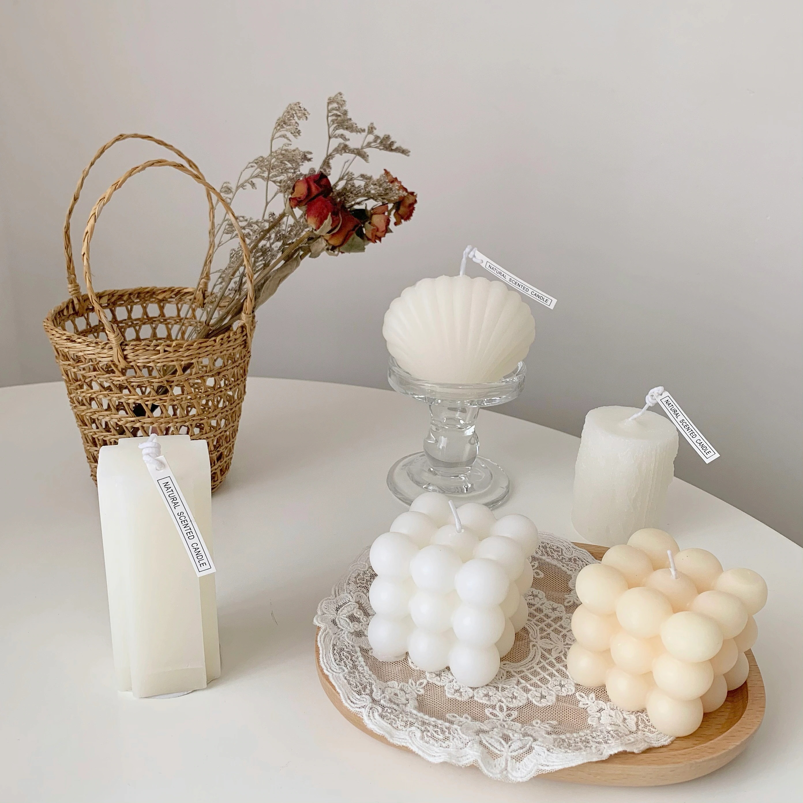 1つ買うと10個無料韓国インテリア キャンドル オブジェキャンドル韓国 人気インテリア雑貨韓国おしゃれ