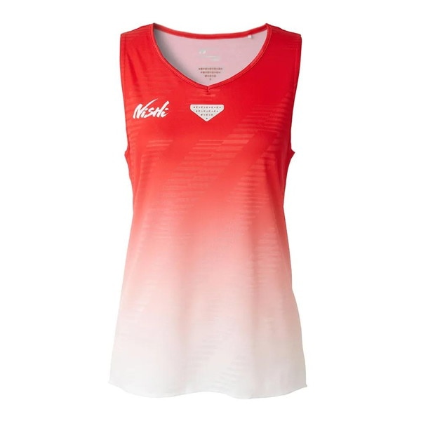 ニシスポーツ NISHI ジャカードランニングトップ LADIES 2812A046-0601
