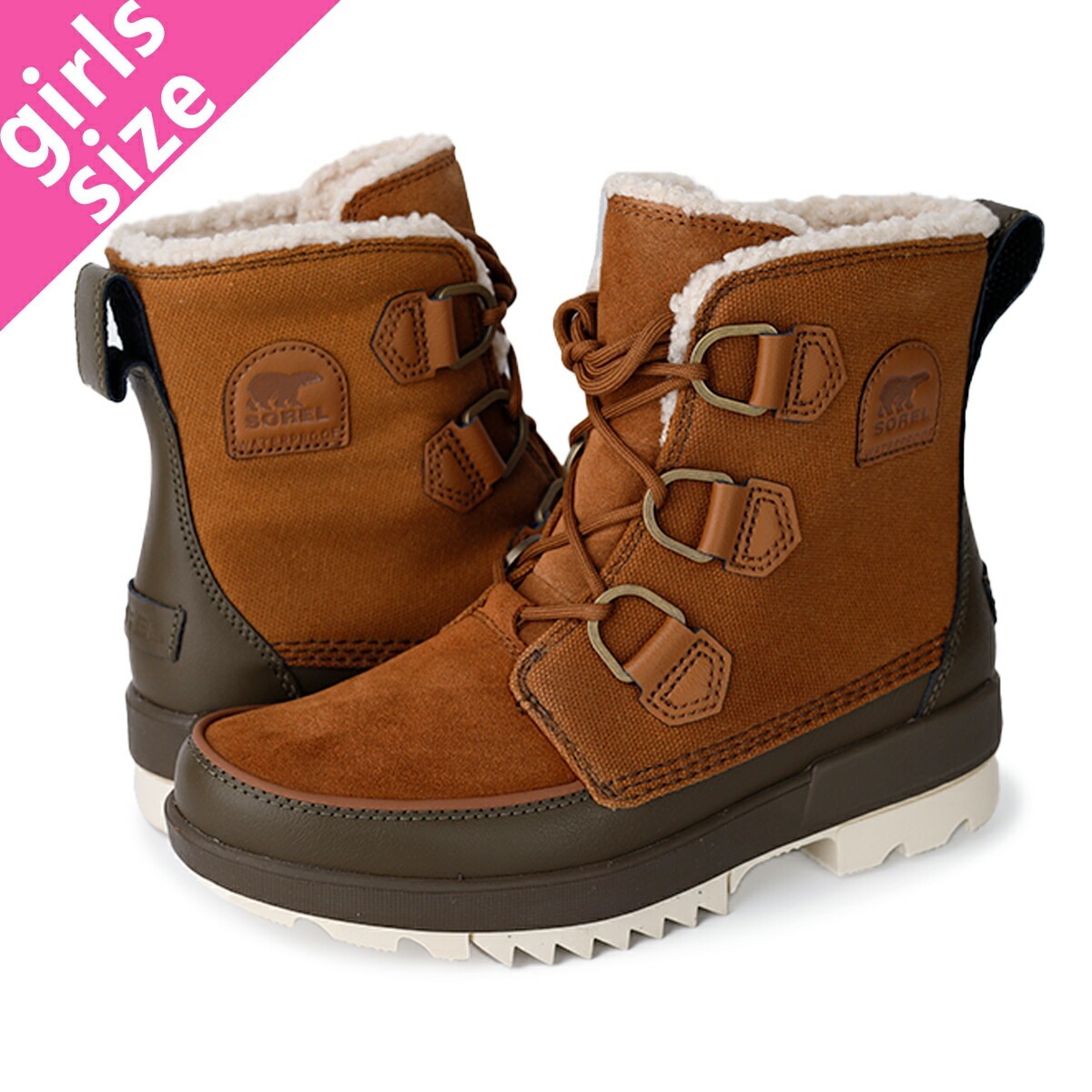 TIVOLI IV WP VELVET TAN/OLIVE GREEN 【レディース】
