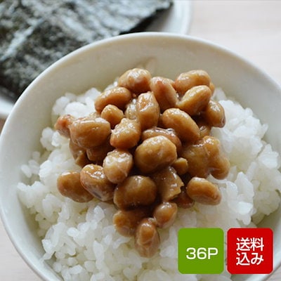 納豆 身土不二 大粒納豆 福岡自慢 40g36パック入 3P入1...のサムネイル