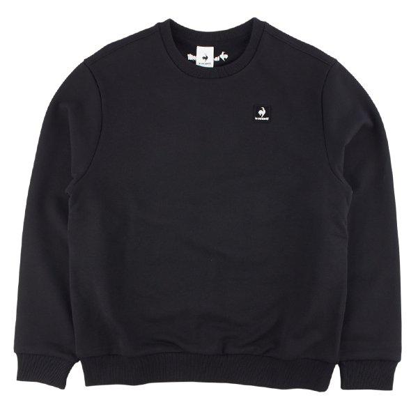 レギュラーフィット エッセンシャル ベーシック スウェットシャツ QQ123LFS11 BLK