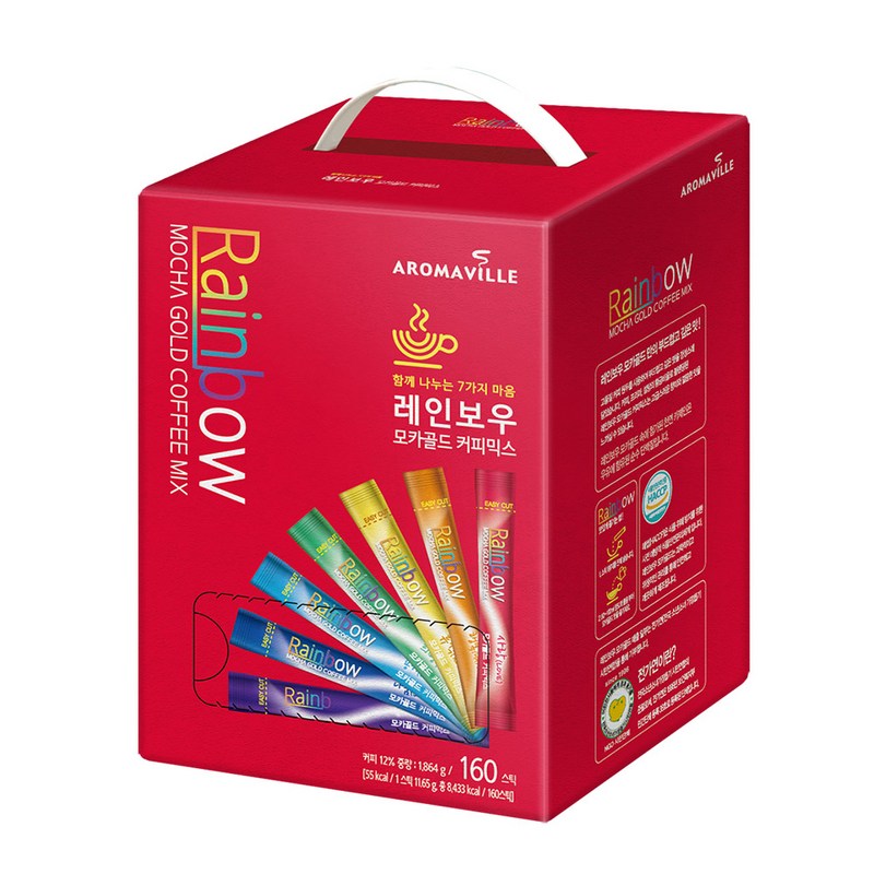 レインボーモカゴールド コーヒーミックス 160個入り 1個