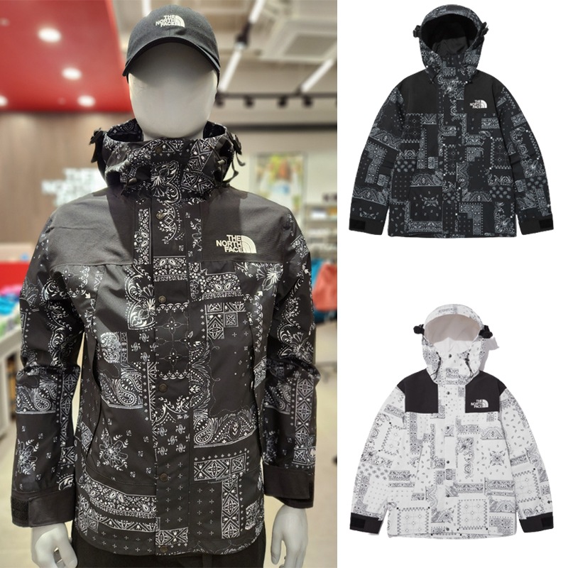 TNF 男女兼用 季節の変わり目のコーディネート 22AW正規品 NOVELTY ECO GTX MOUNTAIN JACKET NJ2GN60A