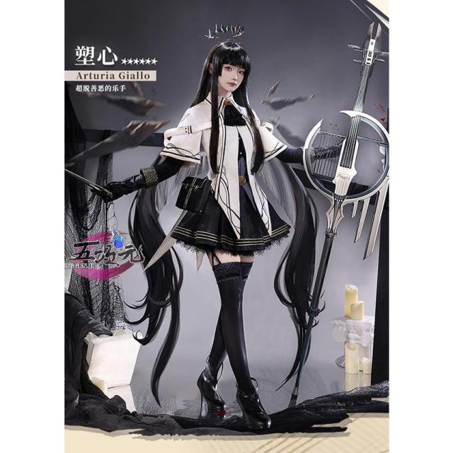 三分妄想　アークナイツ (明日方舟) arknights　コスプレ　ヴィルトゥオーサ　Virtuosa　衣装　ウィッグ　靴　追加可