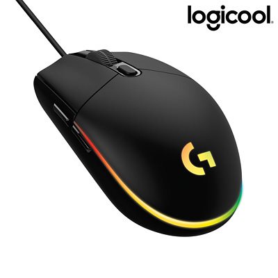 ロジクール G203 LIGHTSYNCゲーミング マウス G203-BK ブラック