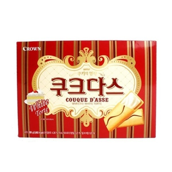 クラウン ククダス ホワイトトルテ288gx10個(1ボックス)