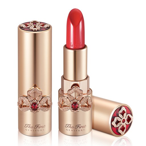 ダーファーストジェネチュアリップスティック3.8g 赤 1個 長持ち発色 滑らか塗り心地