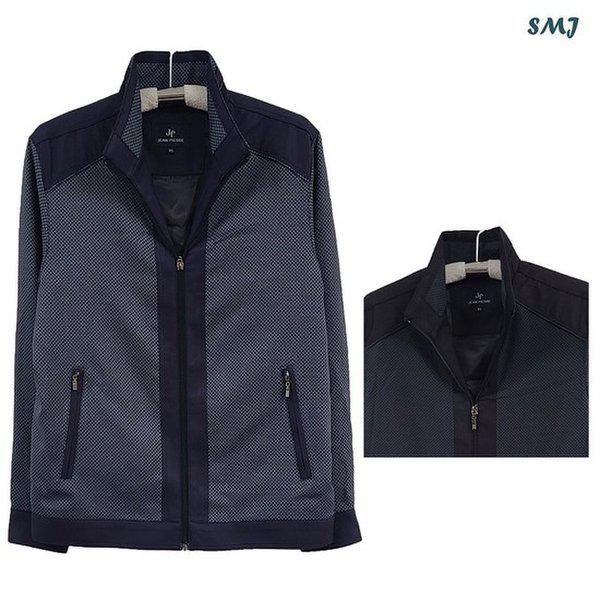 SMJ1650 ザンピエル メンズ ウィンドブレーカー ジャンパー 配色 中年 男性 春 秋