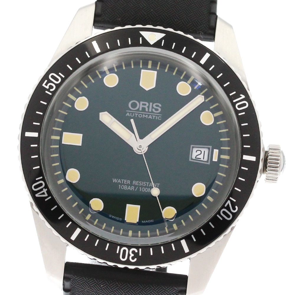 オリス ORIS 7720 ダイバーズ65 デイト 自動巻き メンズ 良品 _873992【中古】