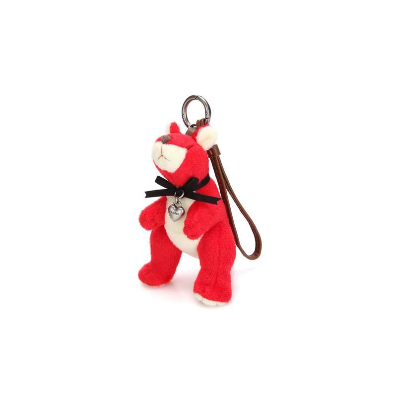 クラウド スエード キーホルダー 0031 レッド