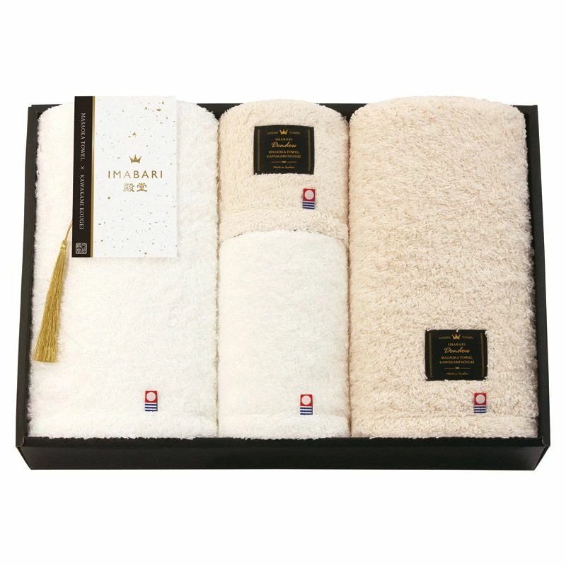IMABARI殿堂天然水仕上げ タオルセット C-B