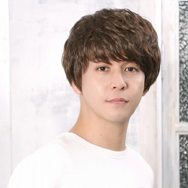 【メンズウィッグ ヘアネット付】 ツイストマニッシュ（ショコラブラウン）　[ラパンドアールオム 男性用 ウィッグ メンズ かつら ファッション]（3503）