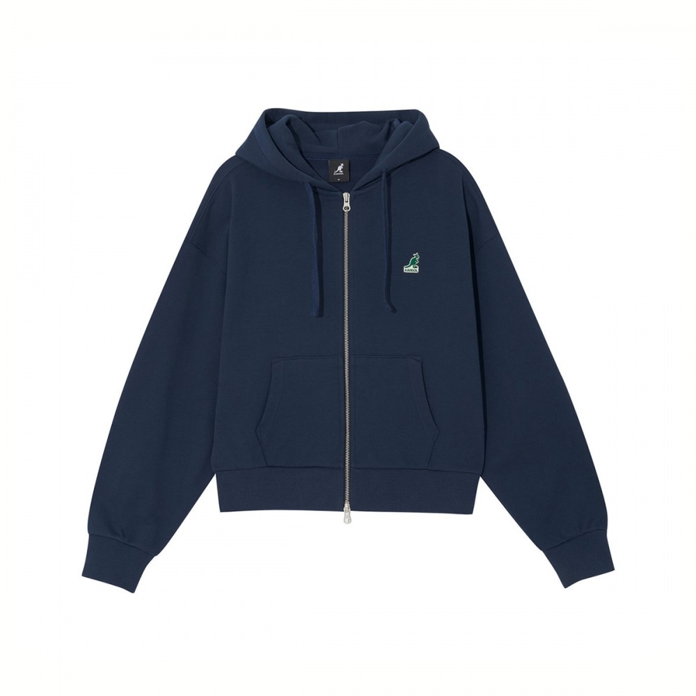 ウーマンズ クラシック ロゴ ジップアップ ダークブルー (KREWZU51380)