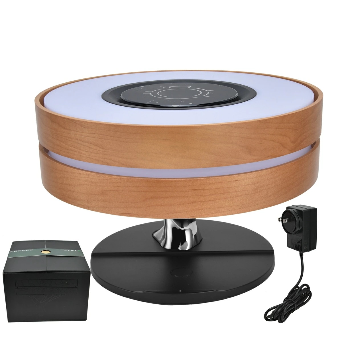 送料無料　樹の光 テーブルランプ LEDナイトライト ブルートゥーススピーカー タッチ操作 多機能 ワイヤレス充電 睡眠モード デジタル時計 音楽放送 無段階調光機能 間接照明 読書灯 ベッドサイドラ