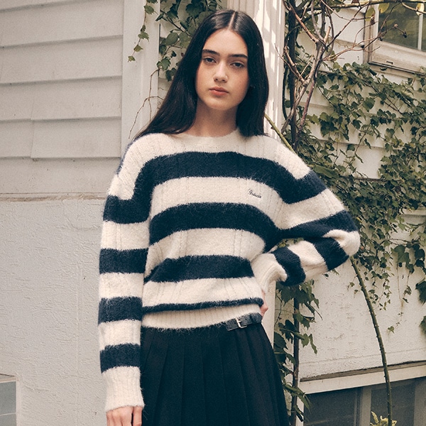 OVERFIT BOARDER KNIT NV IV