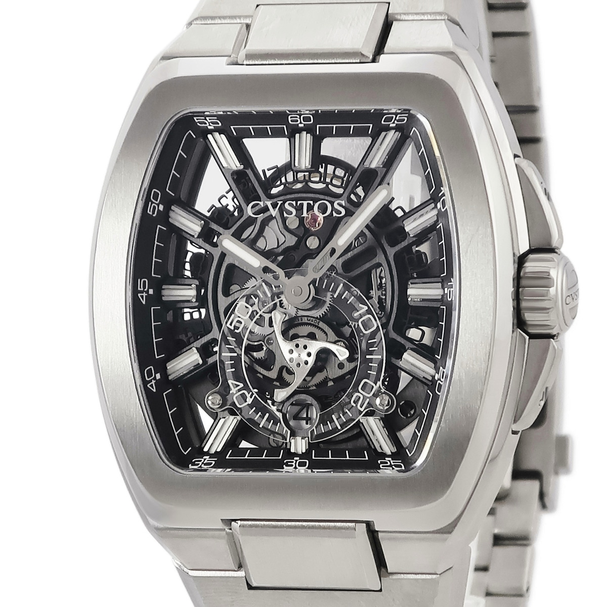 メトロポリタン PS チタニウム F00103.4212001 自動巻き メンズ スケルトン ブラック 限定 3年保証 713,790円