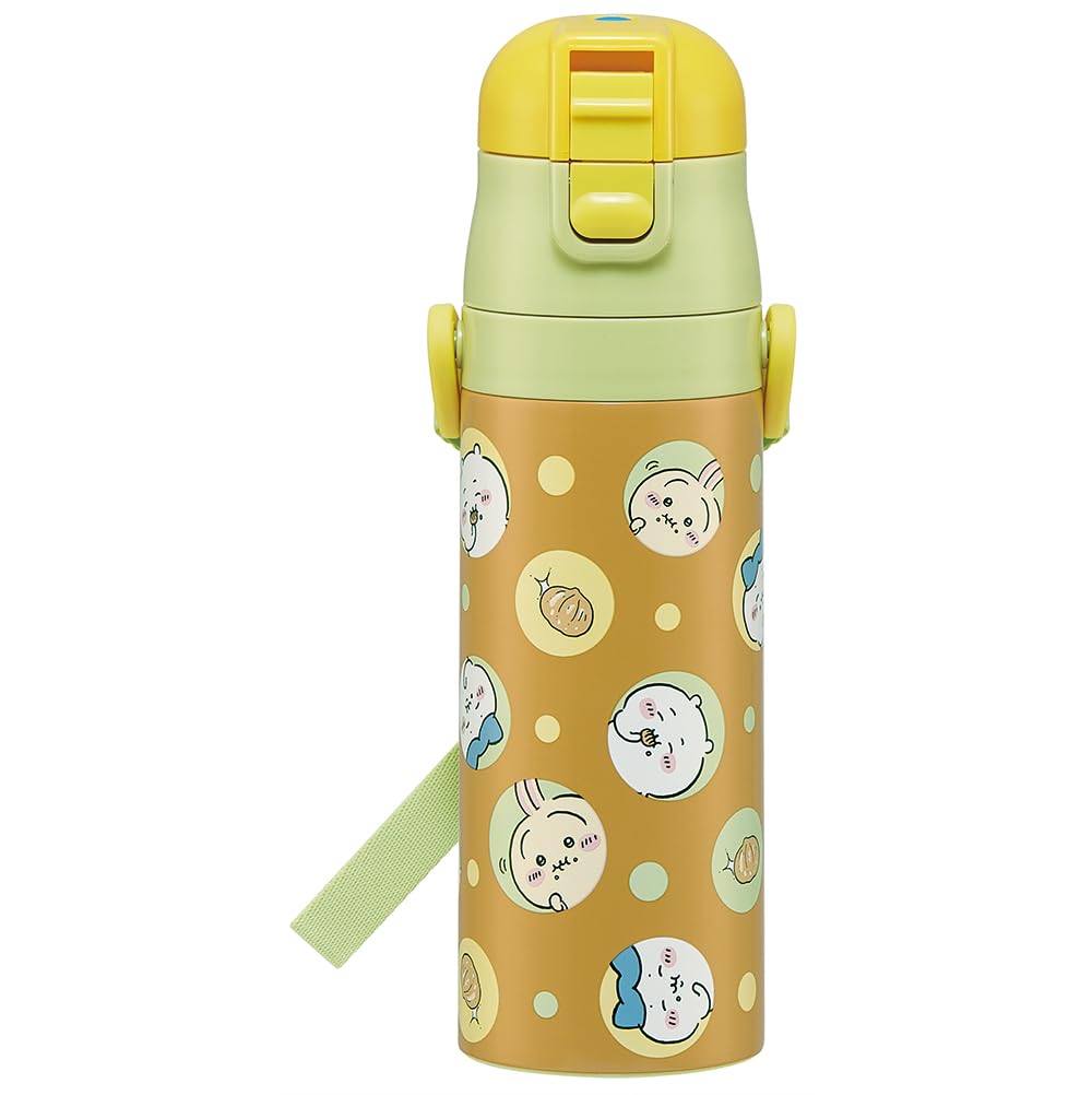 スケーター 子供用 ステンレス 水筒 直飲み 470ml ちいかわ 子供に優しい軽量タイプ 保冷専用 スポーツボトル かわいい キッズ 子供 こども 水瓶