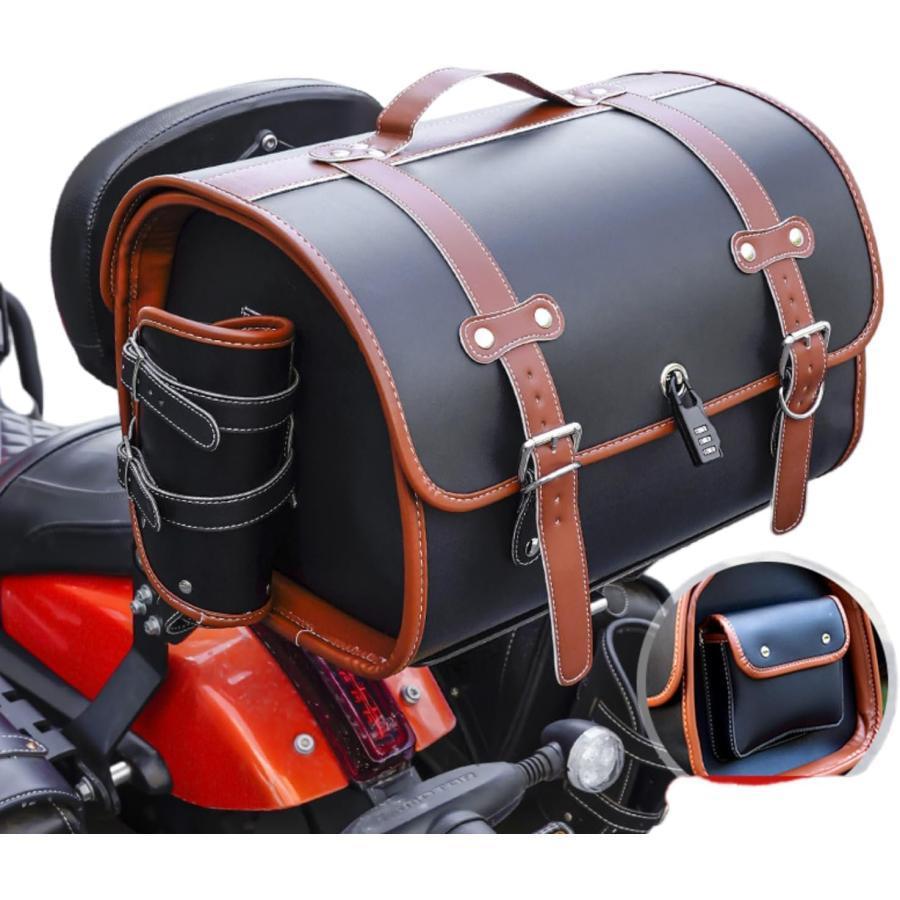 バイク リアボックス 33L トップケース バイクボックス バイク用ボックス 着脱可能式 大容量 原付 スクーター フルフェイス収納可能 入れ