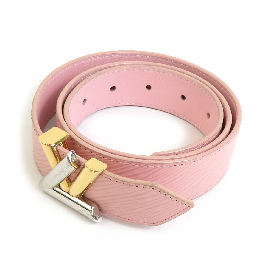 ルイ ヴィトン LOUIS VUITTON ベルト エピ サンチュール エピレザー/メタル ライトピンク/シルバー/ゴールド レディース M9944 e59323g