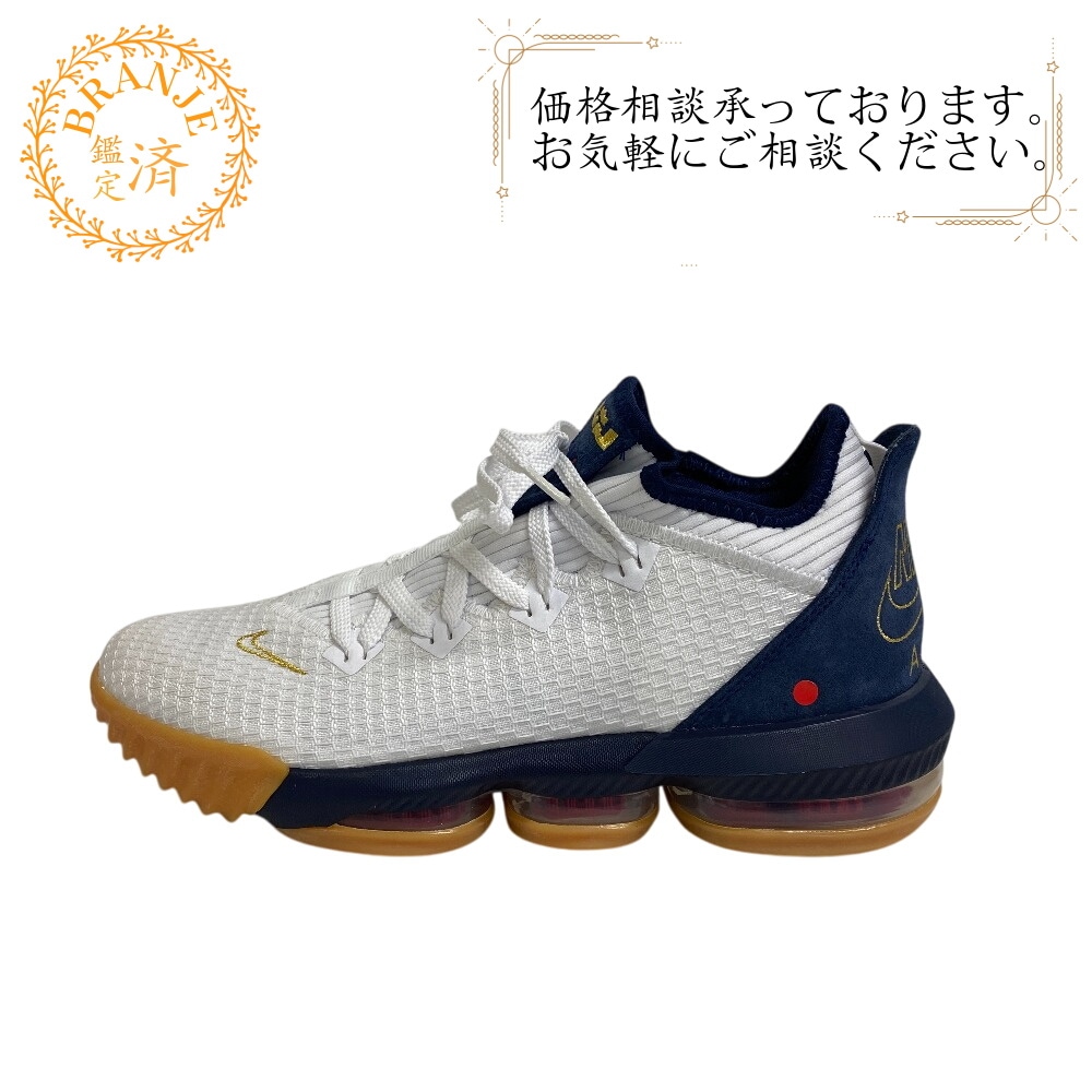 CI2668-101 ナイキ LEBRON XVI LOW レブロン 16 ロー オリンピック 米国代表五輪カラー レザー その他靴 ネイビー 27.5 ブランド