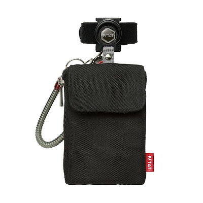 他サイト： ピタットパス カードケース スパイラルキーチェーン ブラック GS-3140-Dの商品画像