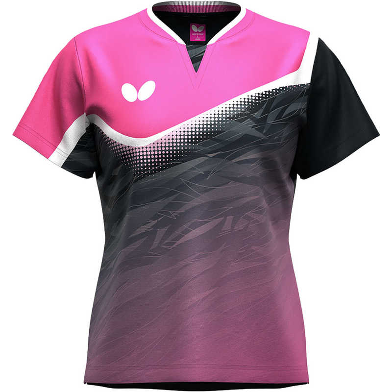 バタフライ　卓球用品 Butterfly レディース ラウリー・シャツ・レディース ロゼ 2XO　47169