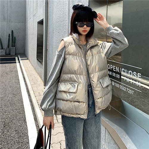 袖なし レディースファッション インナーダウンベスト 暖かい 秋冬 無地 上着 着やせ Rsa11177111 冬服 防寒対策 通勤 ベスト フード付き ジャケット レディース 撥水 大きいサイズ