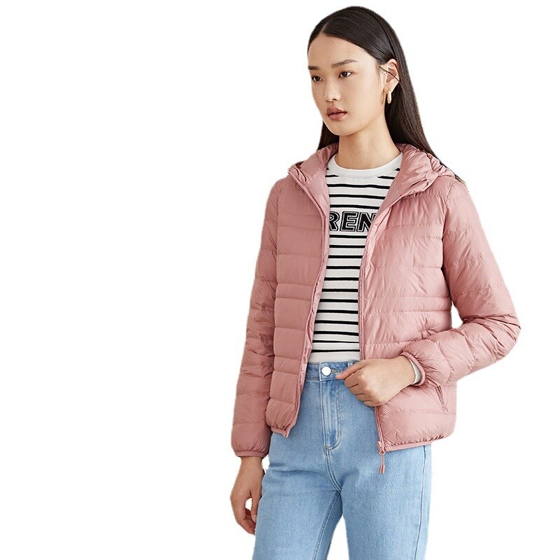 婦人用秋冬オーバーサイズ婦人用婦人用短薄手ダウンジャケット