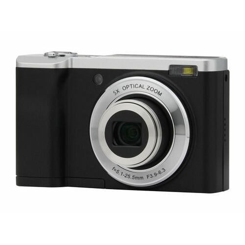 KC-ZM08 コンパクトデジタルカメラ 光学5倍ズーム タッチパネル操作 広角28mmから望遠142mm 1600万画素