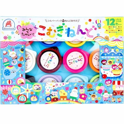 他サイト： みんなでたのしい！ こむぎねんど 12色セットの商品画像