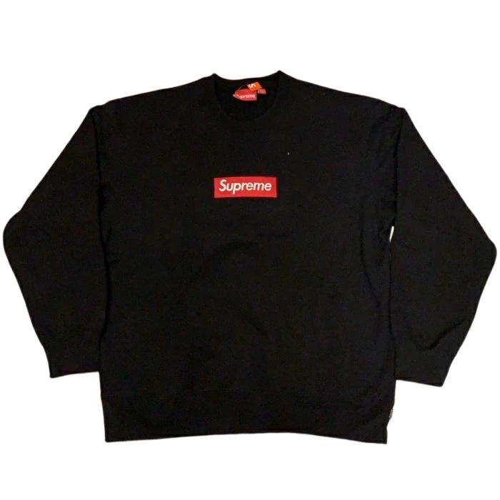 2022AW Box Logo Crew neck black
