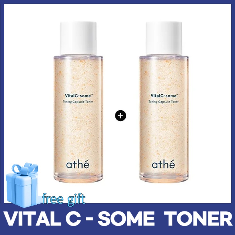 【1+1】バイタルCソームトーニングカプセルトナー130mlx2個 /10万個のビタミンカプセル「生気&トーンアップ」 +Free Gift (マスクパック) 4,777円